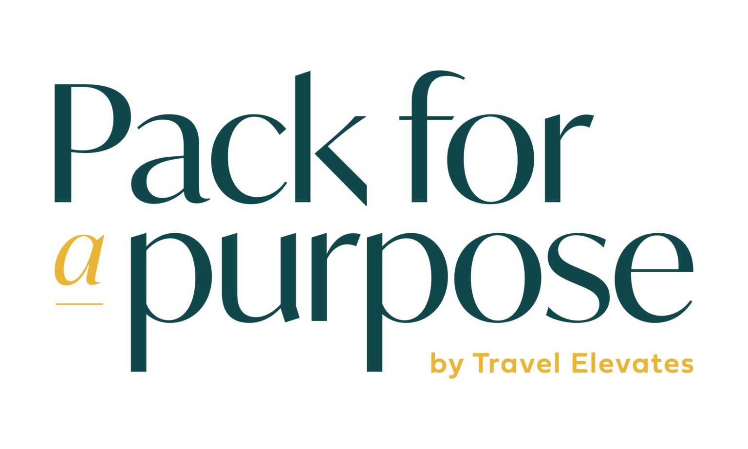 Pack for a Purpose